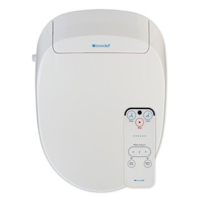 Brondell Inc. S300-RW Swash 300 Round Advanced Bidet Toilet Seat, White