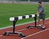 Steeplechase Barrier Set With Drop Down Wheels