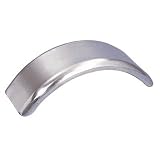 Trailer Fender - 32in. Long Paintable Galvanized Flat-Top Round