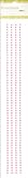 Kaisercraft Self-Adhesive Rhinestone Strip 3mm 60/Strip, Pink