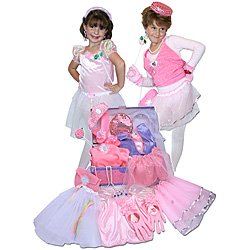 Dress Up For Girls Princess Trunk 26 Pieces(Jewlery to Shoes)
