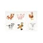 144 Farm animal tattoos - barnyard Party favors