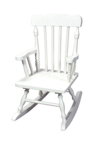 Childrens Toyshop  Toys : Kids' Colonial Rocking Chair - White