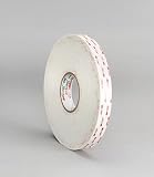 3M(TM) VHB(TM) Acrylic Foam Tape 4930 White, 1 in x 72 yd 25.0 mil [PRICE is per ROLL]