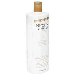 Nioxin Cleanser For Fine Hair, System 3, For Chemically Enhanced Hair, 33.8-Ounce Bottle
