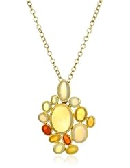 Vicente Agor "Volcanico" Fire Opal Mauna Loa Pendant Necklace