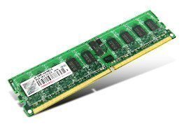 Transcend デスクトップPC用 DDR2 667 ECC機能付 1GB 永久保証 TS128MLQ72V6U