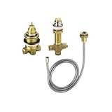 Hansgrohe 04124181 Rough, 3-Hole Thermostatic Tub Filler,