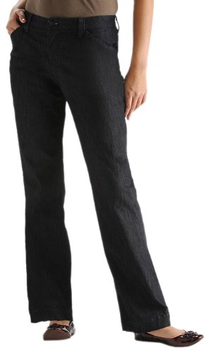 Lee Women's Comfort Waist Petite Straight Leg Denim product image