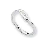 0.02 cttw White Ice(tm) Sterling Silver Diamond Ring