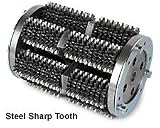 MK Diamond 158585 MK-Scarifier Drum - 18 Point 8 Steel Sharp Tooth