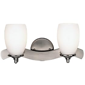 Two-Light Bathroom Vanity Light