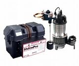 872-3301 - StormPro SP3301 - Heavy Duty Sump Pump with Battery Back-Up System
