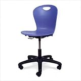 IMAGE OF Zuma Keyboarder Frame Color: Silver Mist, Soft Plastic Seat Color: Sea Mist, Flame Retardant Additive Shell: Included