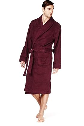 Cotton Rich Towelling Dressing Gown