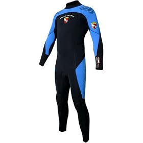 Buy Body Glove 7mm Mens EXO Full Scuba Dive Wetsuit Jumpsuit Full Suit Fullsuit One Piece Diving DIver...
