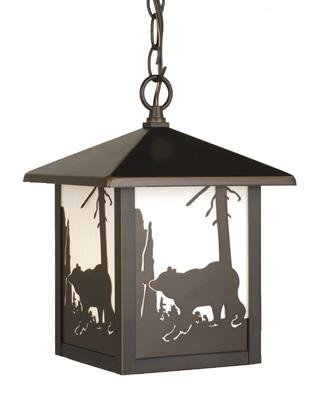 Yellowstone Outdoor Pendant in Burnished Bronze