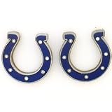 Studded NFL Earrings - Indianapolis Colts