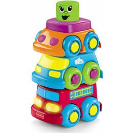 Imagen principal de Fisher-Price - Edad primer juguete - Empilo vehículos: camión de una granja (Mattel)