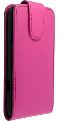 FOR HTC SENSATION XL G21 STYLISH SMOOTH PINK LEATHER FLIP CASE COVER POUCH