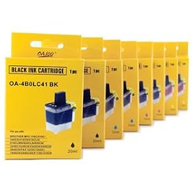 Brother Compatible LC41 8-Pack (2B 2C 2M 2Y) Ink Cartridge Value Pack - Brother MFC... by FG
