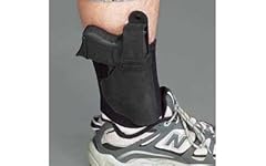 Galco Ankle Lite / Ankle Holster for KAHR MK40, MK9, PM40, PM9 (Black, Right-hand) 