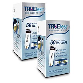 TRUEtest Blood Glucose Test Strips 50 count pack of 2B00548VP8E 