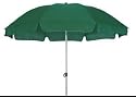 RIVA 180 cm Sonnenschirm in 3 Farben ideal f&uuml;r Garten, Balkon, Strand und Camping, Farbe:dunkelgr&uuml;n
