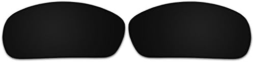 Polarized Replacement Sunglasses Lenses for Spy Optic Bounty - Black