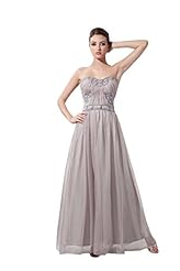 Sweetheart Chiffon Party Dress  with a Brush/Sweep Train 