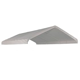 ShelterLogic 10x20 Canopy Replacement Cover for 1-3 8 Frame (White) by 
