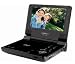 Electronics : [Bundle] PDX-1250 Portable DVD Player + Gelly headphones black + Cable splitter for speakers or headphones