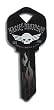 harley davidson gray skull kwikset kw1