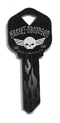 Harley Davidson Skull Key