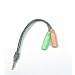 Adapter PC-Headset 2-mal 3,5-mm-Stecker an 4-poliger Kupplung