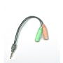 Adapter PC-Headset 2-mal 3,5-mm-Buchse an 4-polige&hellip von adaptare