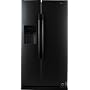 Samsung : RS2530BBP 25 cu. ft. Side by Side Refrigerator - Black Pearl