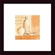 Art Poster Wood Framed Print - Finally Summer III - Artist: Fransoise Felix- Poster Size: 7 X 7