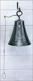 Garden Water Features & Outdoor Fountains item: Achla WIB03 8 Inch Wrought Iron Bell for Wall or Post Mounting