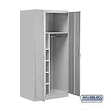 Storage Cabinet - Combination - 78 Inches High - 24 Inches Deep - Gray - Unassembled