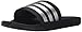 adidas Men's Adilette SC, Core Black/Matte Silver/Core Black, 8