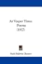 At Vesper Time: Poems (1917)