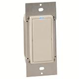HLC UPB Non-Dimming Switch, 600-Watt, White, 35A00-3
