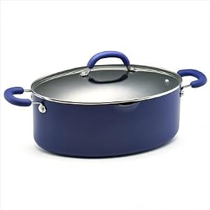 Rachael Ray Porcelain Enamel Nonstick 8-Quart Pasta Pot