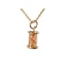 14k Gold Tone Mustard Seed Necklace