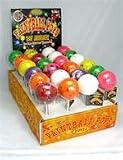 Espeez Candy Paintball Pops Giant Jawbreaker Lollipops - 24 count display