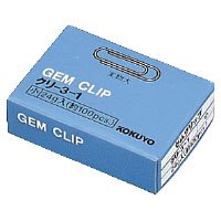 【クリックで詳細表示】クリ-3-1 ゼムクリップ 小(24g 約100本)