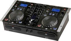 GEMINI CDM-3600 Dual CD Mixing Console with Seamless Loop