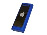 BLUE Silicone Skin Case Cover for New Apple iPod Shuffle 4GB 3rd Generation 3G