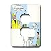 Rich Diesslins Funny Religious Light Cartoons - Wailing Wall or Whaling Wall with Cap...